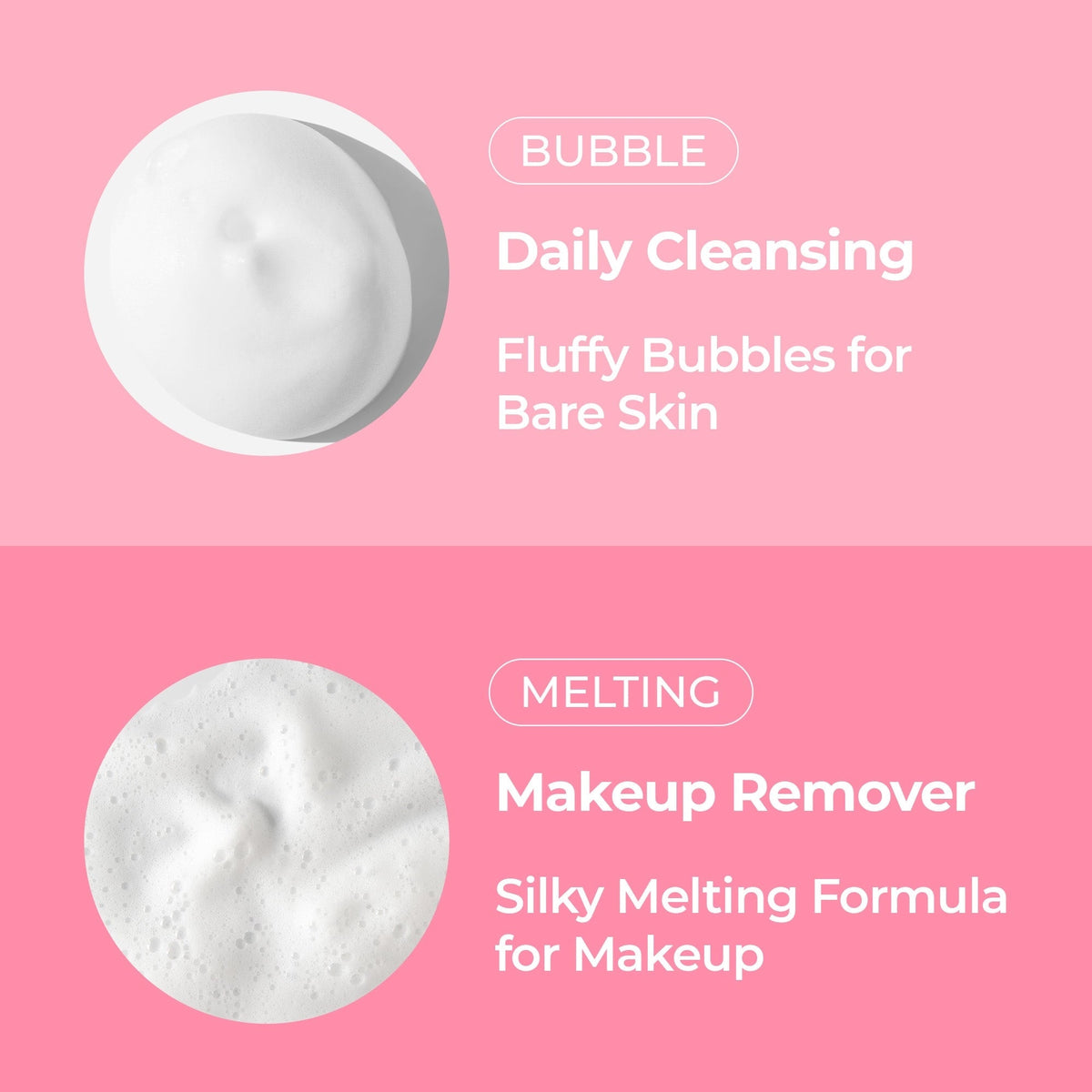 Dr.Melaxin Melting Cleanser - Hypoallergenic Makeup remover with Quick Bubble, Deep Pore Cleansing for all skin type, 150ml